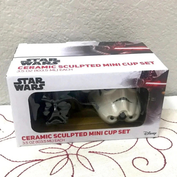 Star Wars Darth Vader Storm Trooper Mini Mug Set - Picture 2 of 5